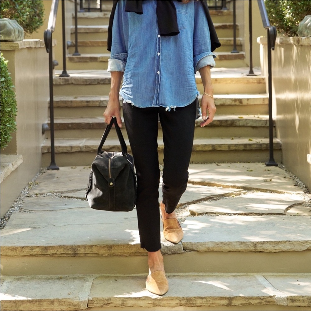 Frank & Eileen Derry Illusion Denim Pull On Pant 27